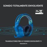 Logitech G - 981-000943 auricular y casco Auriculares Inalámbrico Diadema Juego Azul