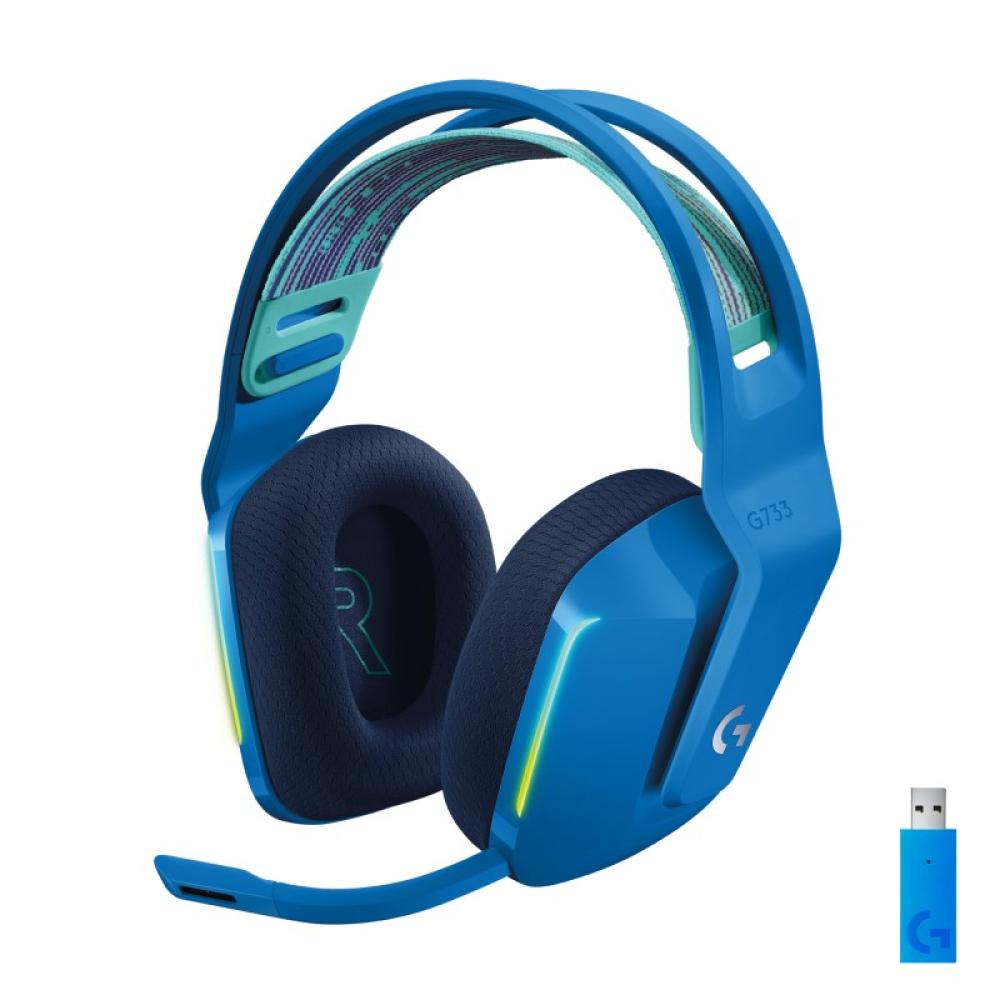 Logitech G - 981-000943 auricular y casco Auriculares Inalámbrico Diadema Juego Azul