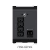 Vertiv - PSA6E-600IT-IEC sistema de alimentación ininterrumpida (UPS) Línea interactiva 0,6 kVA 315 W 4 salidas AC