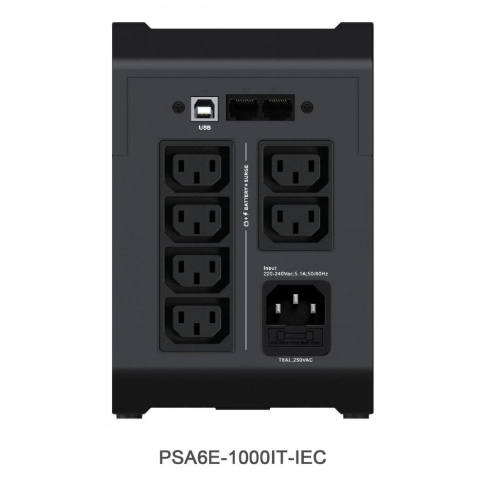 Vertiv - PSA6E-1000IT-IEC sistema de alimentación ininterrumpida (UPS) Línea interactiva 1 kVA 525 W 6 salidas AC