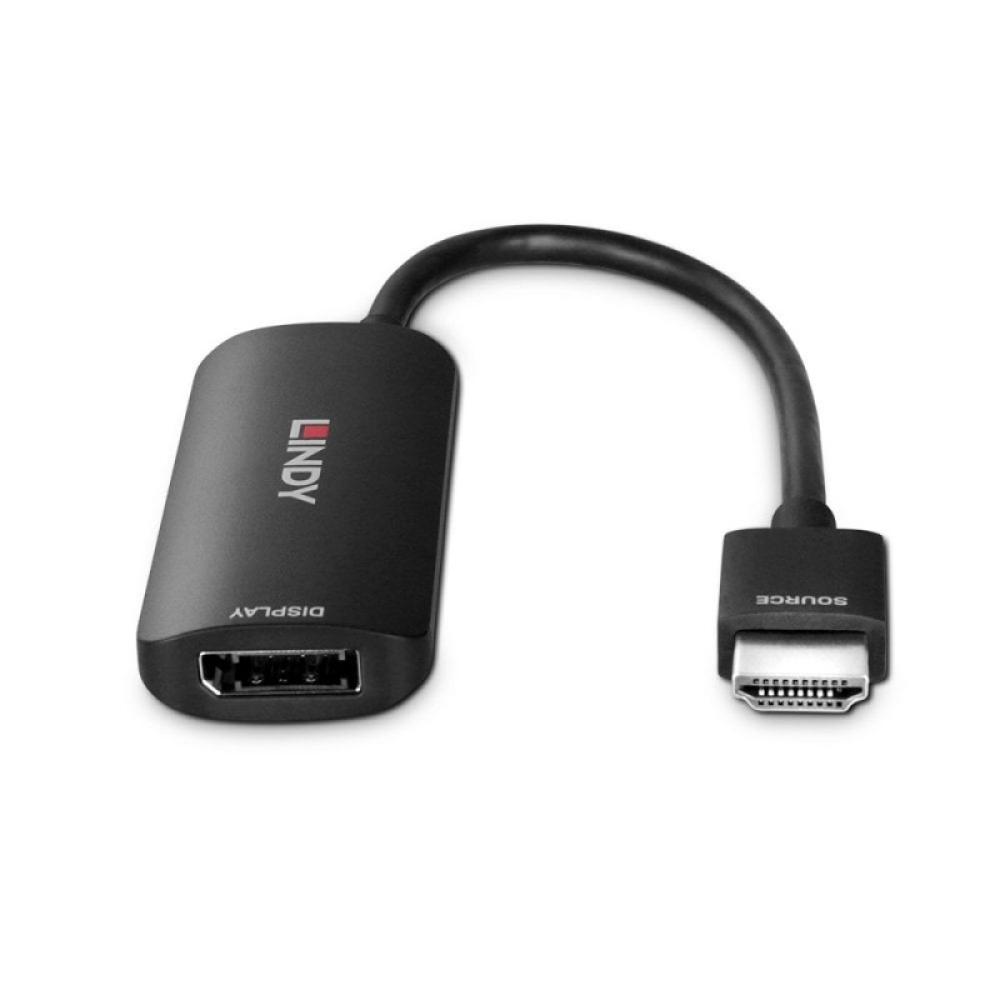 Lindy - 38329 adaptador de cable de vídeo 0,157 m HDMI tipo A (Estándar) DisplayPort Negro
