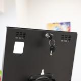 TooQ - Marco Antirrobo para Tablets de 12,4” a 13”, Negro