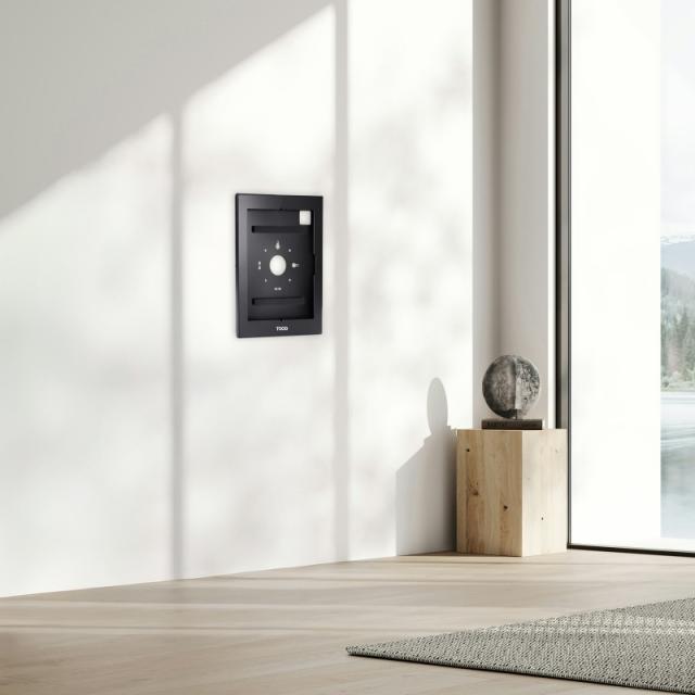 TooQ - Marco Antirrobo para Tablets de 12,4” a 13”, Negro