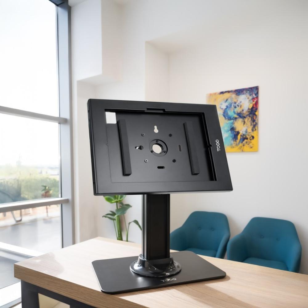 TooQ - Marco Antirrobo para Tablets de 12,4” a 13”, Negro