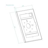 TooQ - Marco Antirrobo para Tablets de 12,4” a 13”, Negro