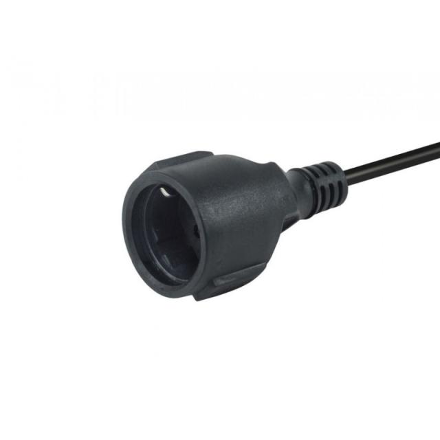 Equip - 112106 cable de transmisión Negro 0,25 m IEC C14 CEE7/3
