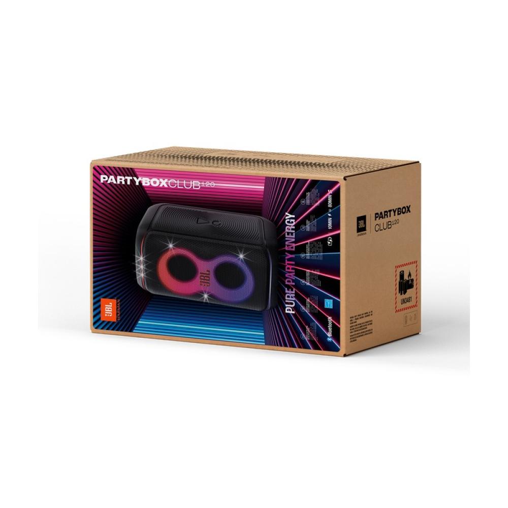 JBL - PartyBox Club 120 Altavoz para fiestas Negro 160 W