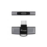 Equip - 133479 cambiador de género para cable USB-C 2 x USB-C Gris
