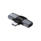 Equip - 133479 cambiador de género para cable USB-C 2 x USB-C Gris