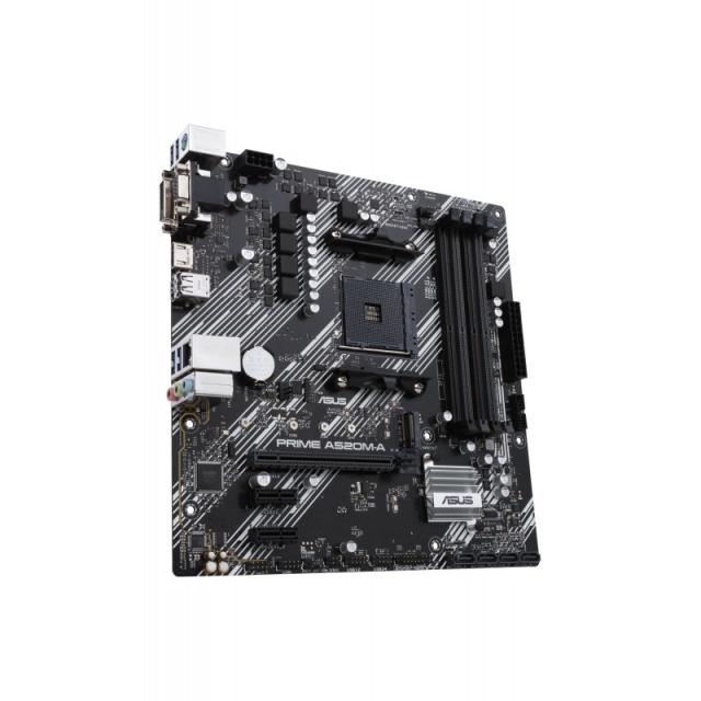 ASUS - PRIME A520M-A II/CSM AMD A520 Zócalo AM4 micro ATX