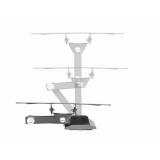 Gembird - WM-42ST-01 soporte para TV 106,7 cm (42") Negro