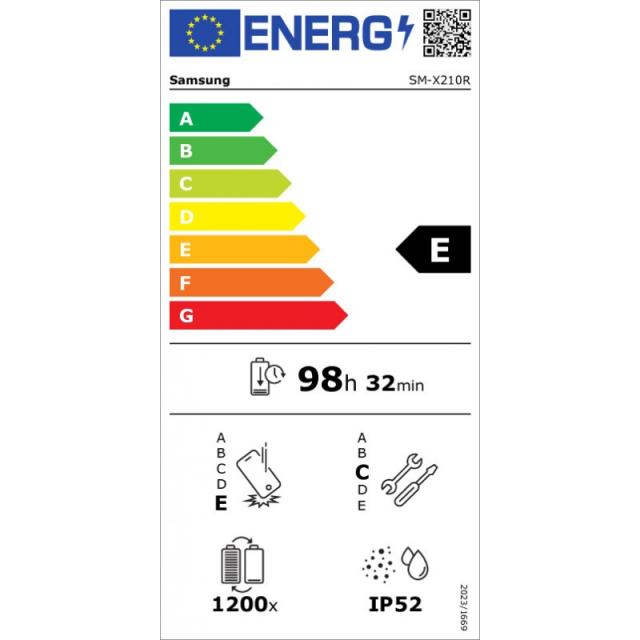 Samsung - Galaxy Tab A9+ SM-X210RZAPEUE tablet Snapdragon 256 GB 27,9 cm (11") 8 GB Wi-Fi 5 (802.11ac) Android 13 Grafito