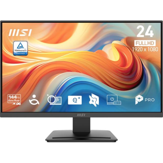 MSI - Pro MP241 E14V pantalla para PC 60,5 cm (23.8") 1920 x 1080 Pixeles Full HD LCD Negro