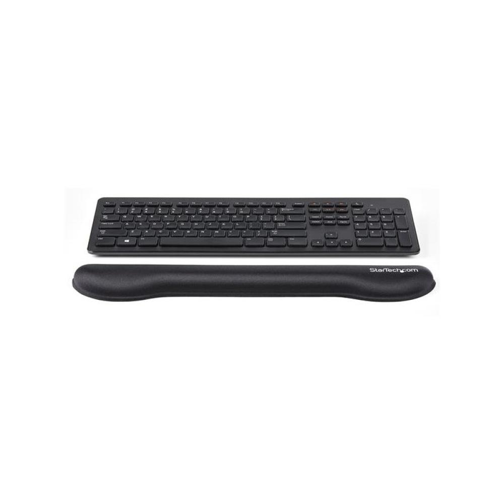 StarTech.com - Reposamuñecas de Gel para Teclado - Ergonómico - Negro
