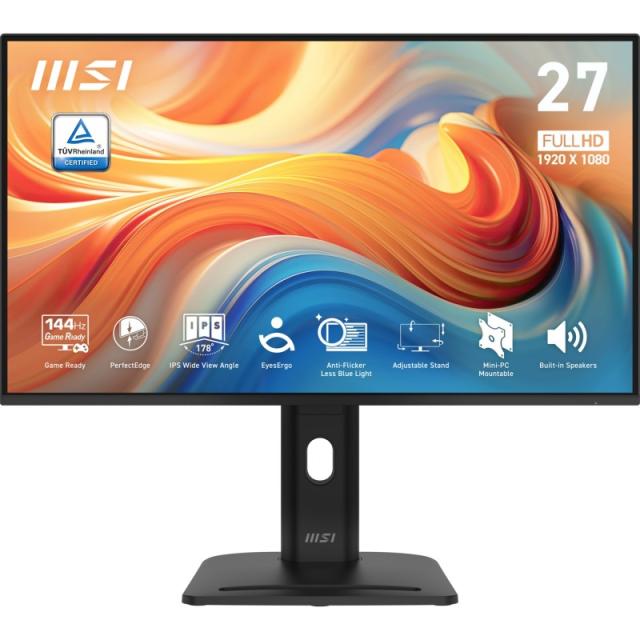 MSI - PRO MP275PG E14 pantalla para PC 68,6 cm (27") 1920 x 1080 Pixeles Full HD LCD Negro