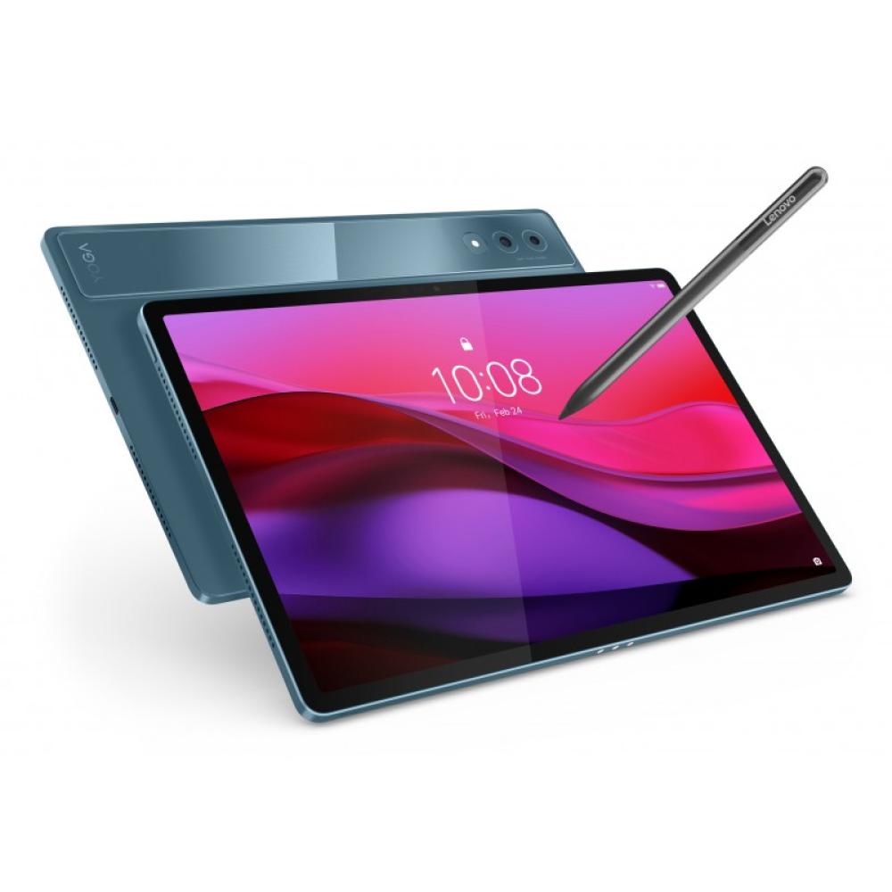 Lenovo - Yoga Tab Plus Snapdragon 256 GB 32,3 cm (12.7") 16 GB Wi-Fi 7 (802.11be) Android 14 Verde azulado