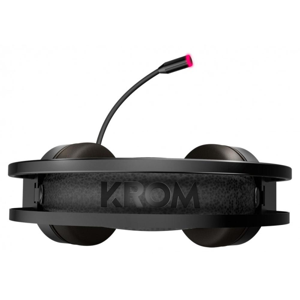 Krom - Kappa Auriculares Diadema Conector de 3,5 mm Negro