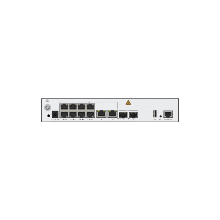 Huawei - HUAWEI AC650-256AP MAINFRAME (10*GE PORTS, 2*10GE SFP+ PORTS, WITH THE AC/DC ADAPTER)