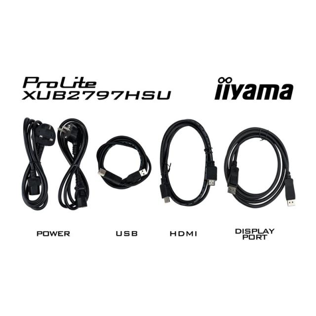 iiyama - ProLite XUB2797HSU-W2 pantalla para PC 68,6 cm (27") 1920 x 1080 Pixeles Full HD LED Blanco