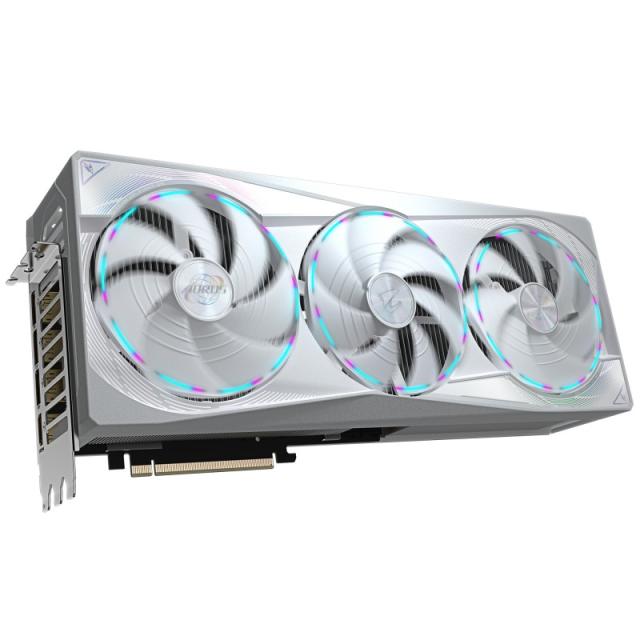 GIGABYTE - AORUS GeForce RTX 5080 MASTER ICE 16G Tarjeta Gráfica - 16GB GDDR7, 256 bits, PCI-E 5.0, 2805MHz Core Clock, 3 x DP 2