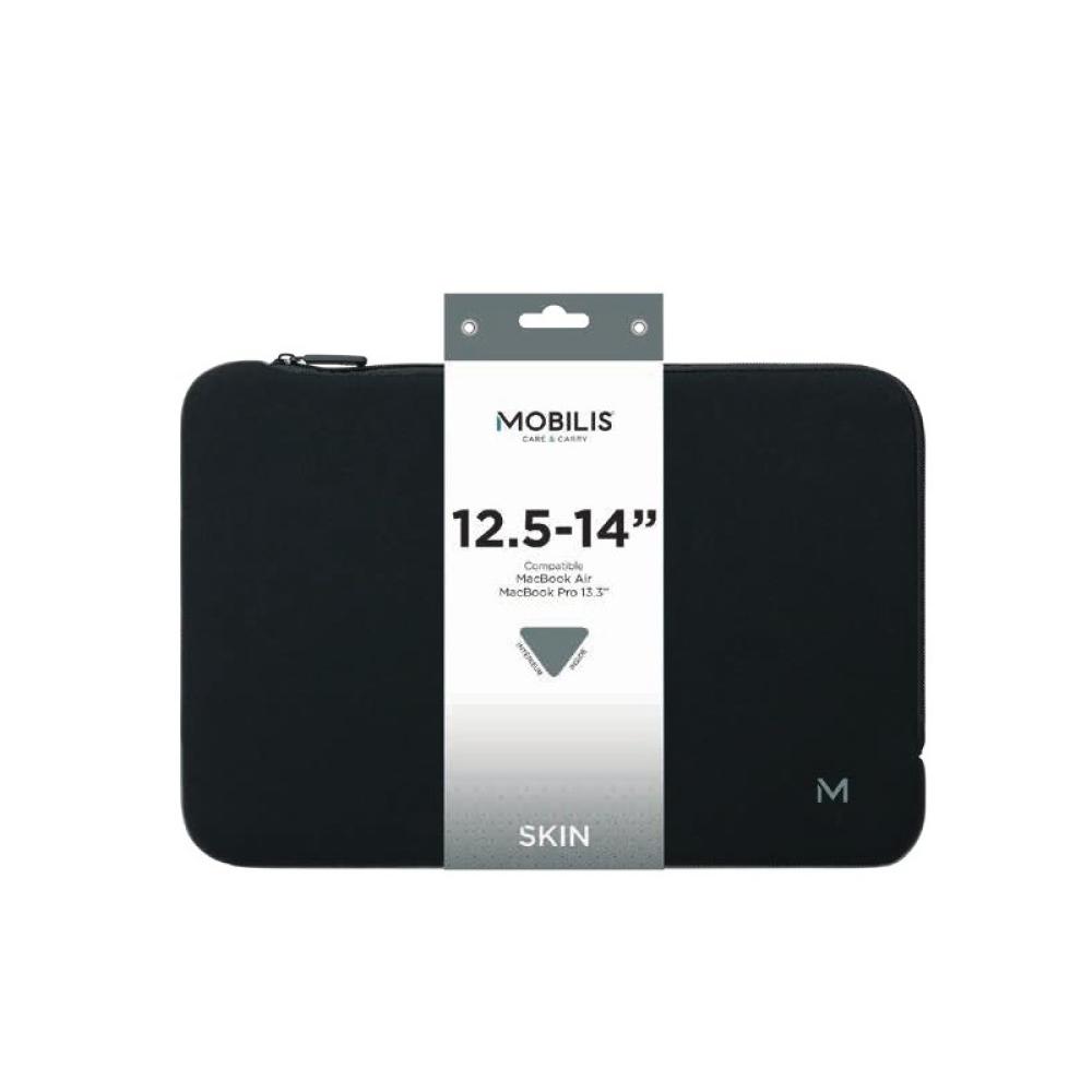 Mobilis - Skin 35,6 cm (14") Funda Negro, Gris