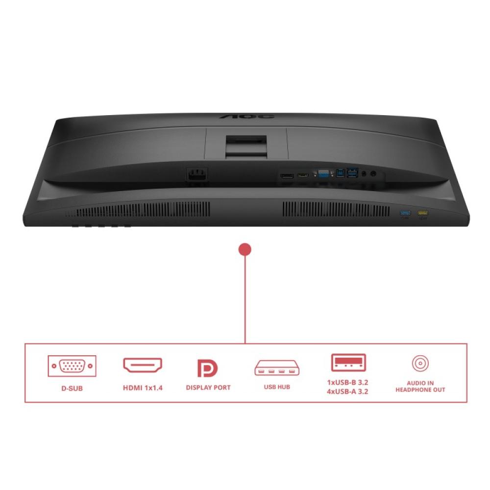 AOC - 27E4U pantalla para PC 68,6 cm (27") 1920 x 1080 Pixeles Full HD LED Negro