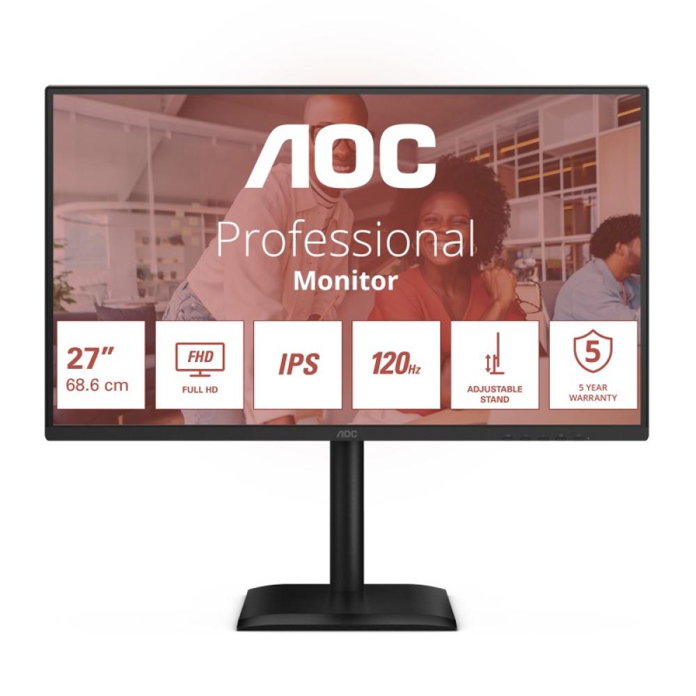 AOC - 27E4U pantalla para PC 68,6 cm (27") 1920 x 1080 Pixeles Full HD LED Negro