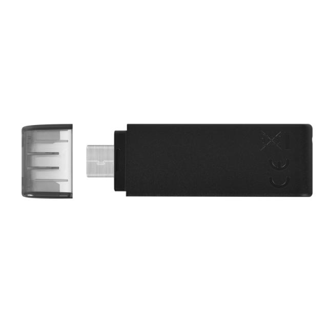 Kingston Technology - DataTraveler 64GB USB-C 3.2 Gen 1 70