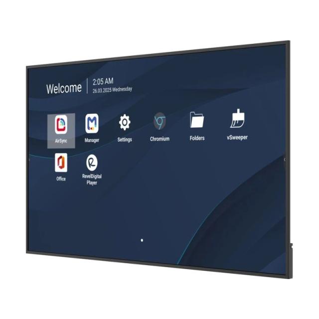 Viewsonic - CDE8614-2C pantalla de señalización Pantalla plana para señalización digital 2,18 m (86") LCD Wifi 500 cd / m² 4K Ul