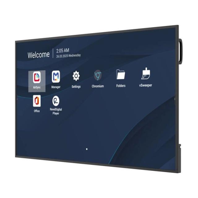 Viewsonic - CDE6514-2C pantalla de señalización Pantalla plana para señalización digital 165,1 cm (65") LCD Wifi 500 cd / m² 4K