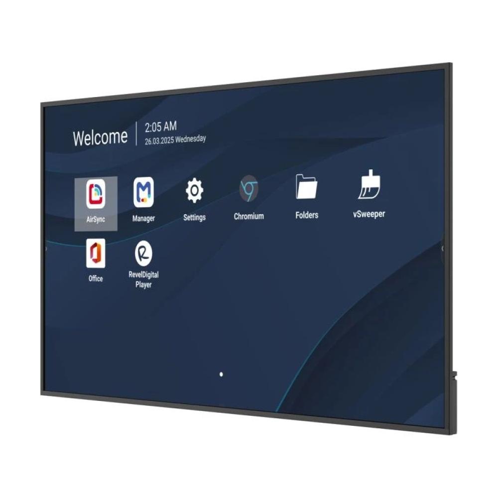 Viewsonic - CDE7514-2C pantalla de señalización Pantalla plana para señalización digital 190,5 cm (75") LCD Wifi 500 cd / m² 4K
