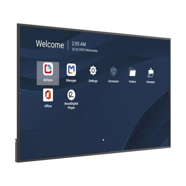 Viewsonic - CDE7514-2C pantalla de señalización Pantalla plana para señalización digital 190,5 cm (75") LCD Wifi 500 cd / m² 4K