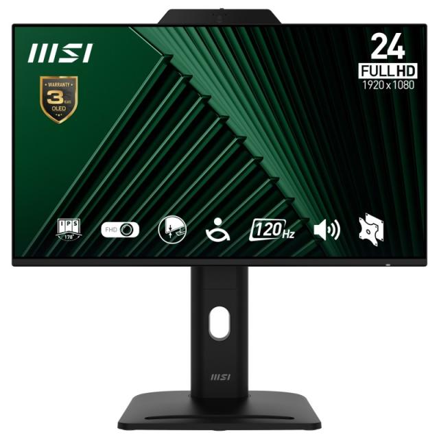 MSI - Pro MP242PMG pantalla para PC 60,5 cm (23.8") 1920 x 1080 Pixeles Full HD LCD Negro
