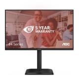AOC - E4 24E4CV pantalla para PC 60,5 cm (23.8") 1920 x 1080 Pixeles Full HD LED Negro