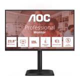 AOC - E4 24E4CV pantalla para PC 60,5 cm (23.8") 1920 x 1080 Pixeles Full HD LED Negro