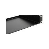 StarTech.com - Bandeja Estante Fijo Voladizo Universal 1U de 19" Pulgadas para Rack Armario de Servidores - en Acero - Capacidad