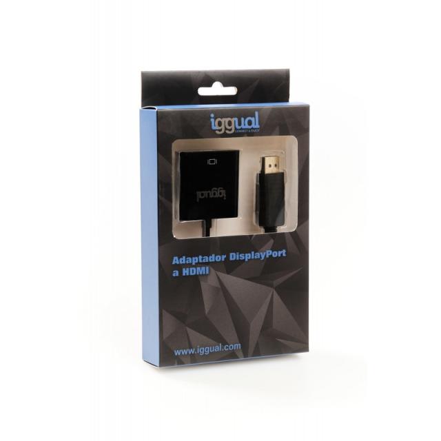 iggual - Adaptador DisplayPort (M) a HDMI (H)