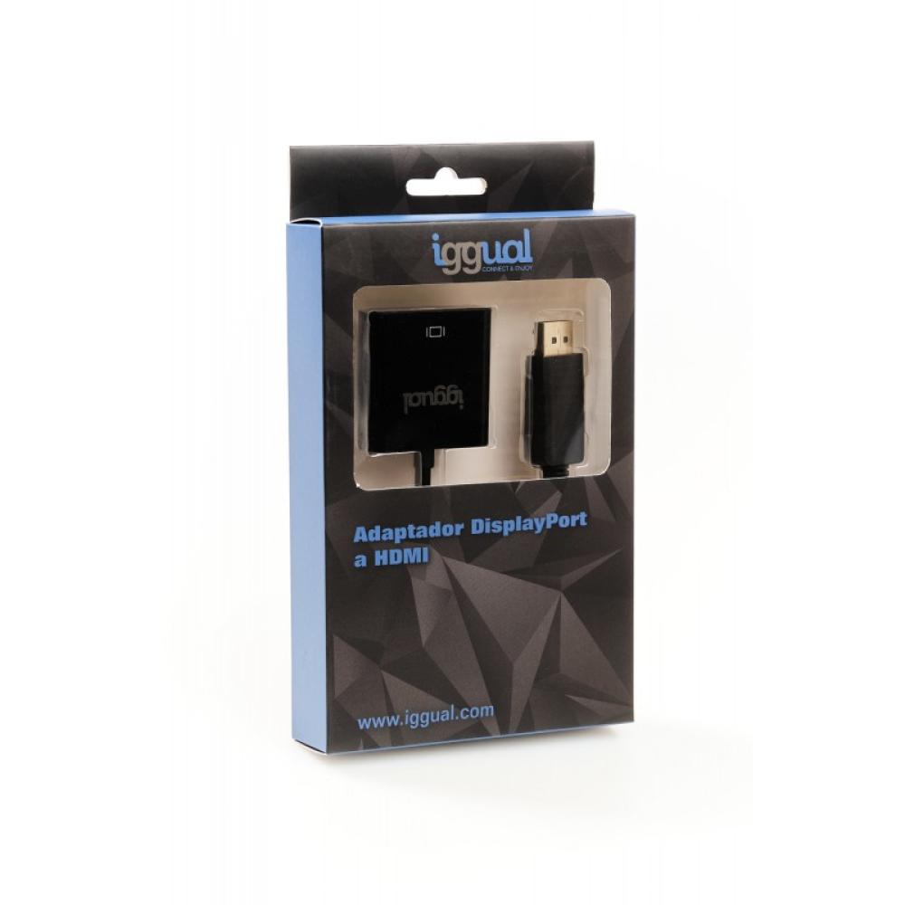 iggual - Adaptador DisplayPort (M) a HDMI (H)