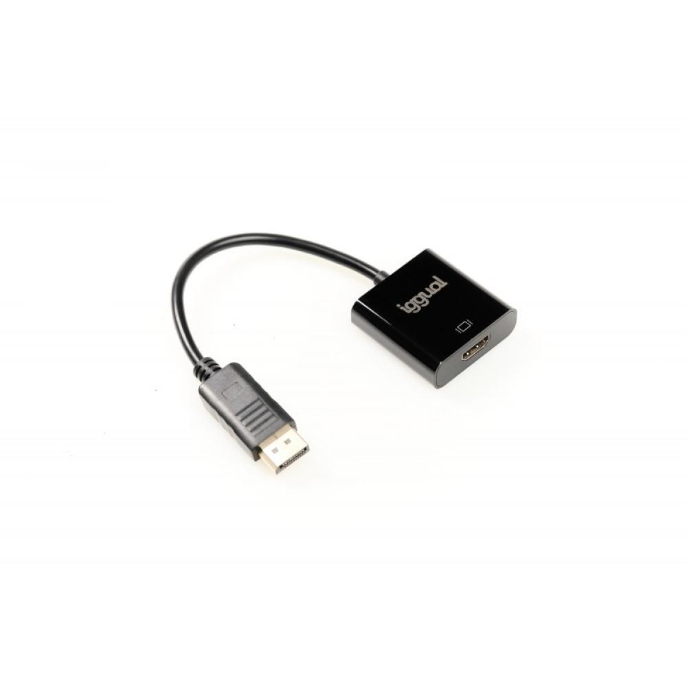 iggual - Adaptador DisplayPort (M) a HDMI (H)
