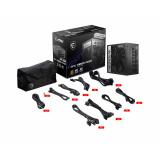 MSI - MPG A850G PCIE5 unidad de fuente de alimentación 850 W 24-pin ATX ATX Negro