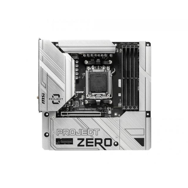 MSI - B650M PROJECT ZERO placa base AMD B650 Zócalo AM5 micro ATX
