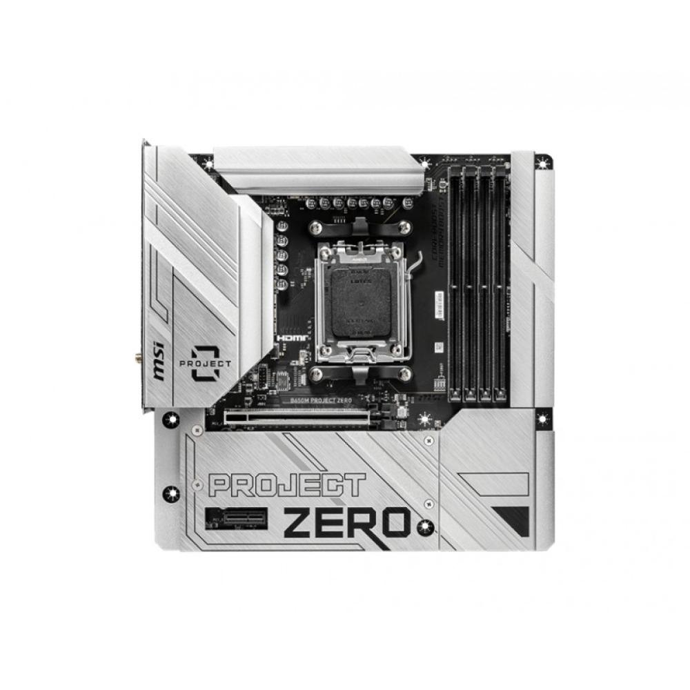 MSI - B650M PROJECT ZERO placa base AMD B650 Zócalo AM5 micro ATX
