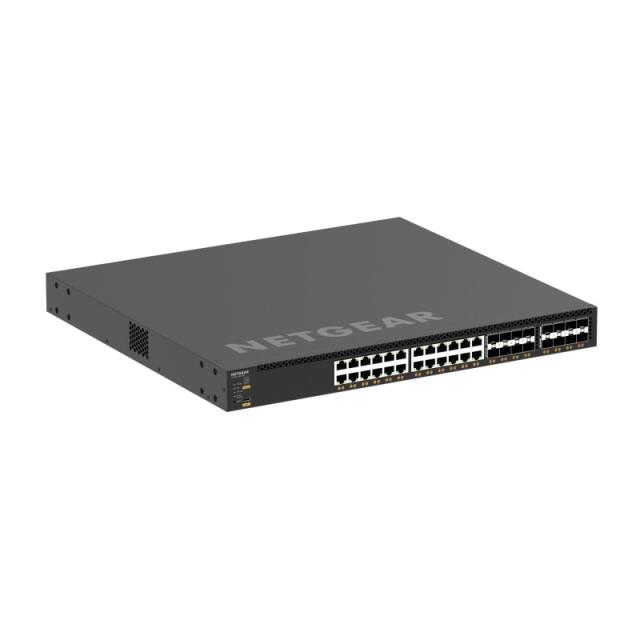 NETGEAR - M4350-24X8F8V Gestionado L3 10G Ethernet (100/1000/10000) Energía sobre Ethernet (PoE) 1U Negro