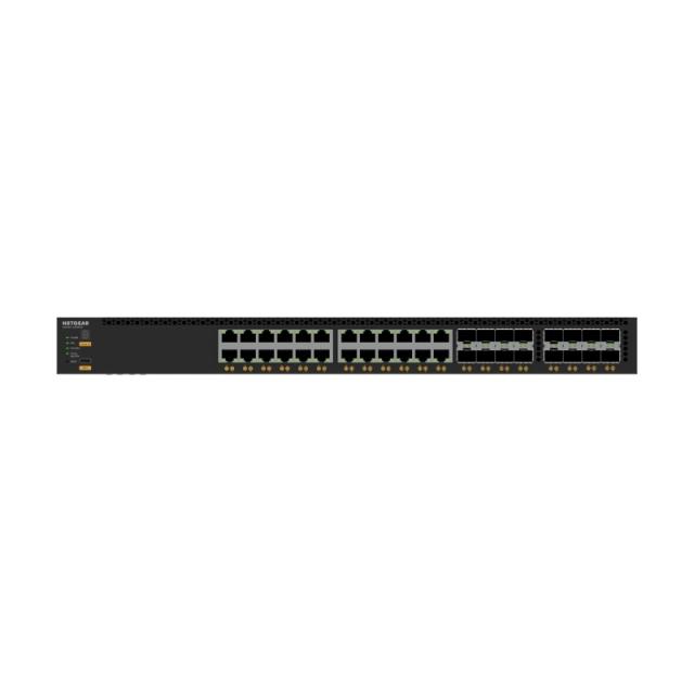 NETGEAR - M4350-24X8F8V Gestionado L3 10G Ethernet (100/1000/10000) Energía sobre Ethernet (PoE) 1U Negro