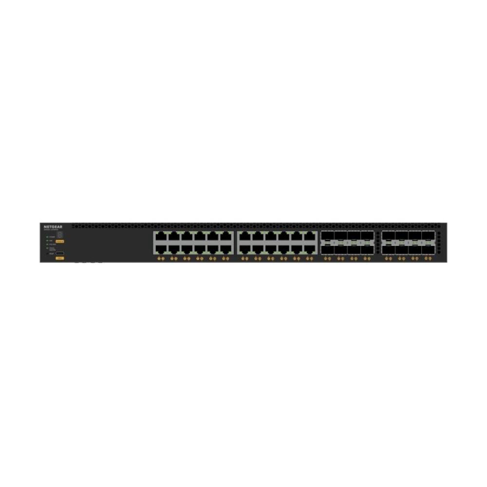 NETGEAR - M4350-24X8F8V Gestionado L3 10G Ethernet (100/1000/10000) Energía sobre Ethernet (PoE) 1U Negro