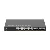 NETGEAR - M4350-24X8F8V Gestionado L3 10G Ethernet (100/1000/10000) Energía sobre Ethernet (PoE) 1U Negro