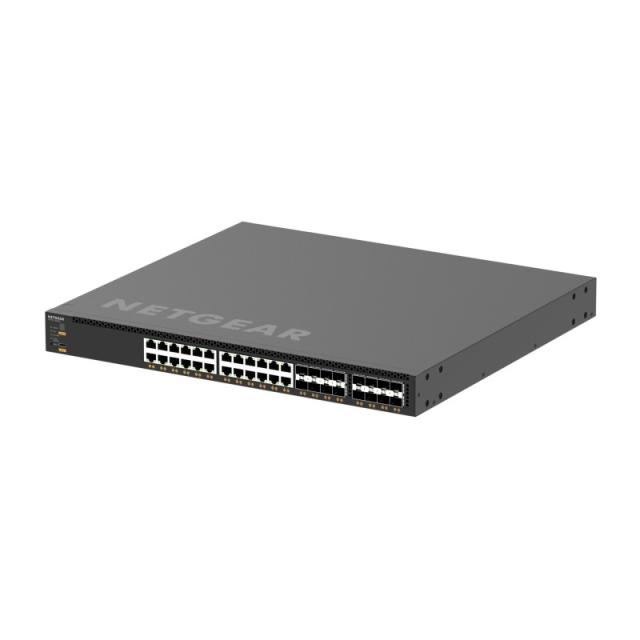 NETGEAR - M4350-24X8F8V Gestionado L3 10G Ethernet (100/1000/10000) Energía sobre Ethernet (PoE) 1U Negro