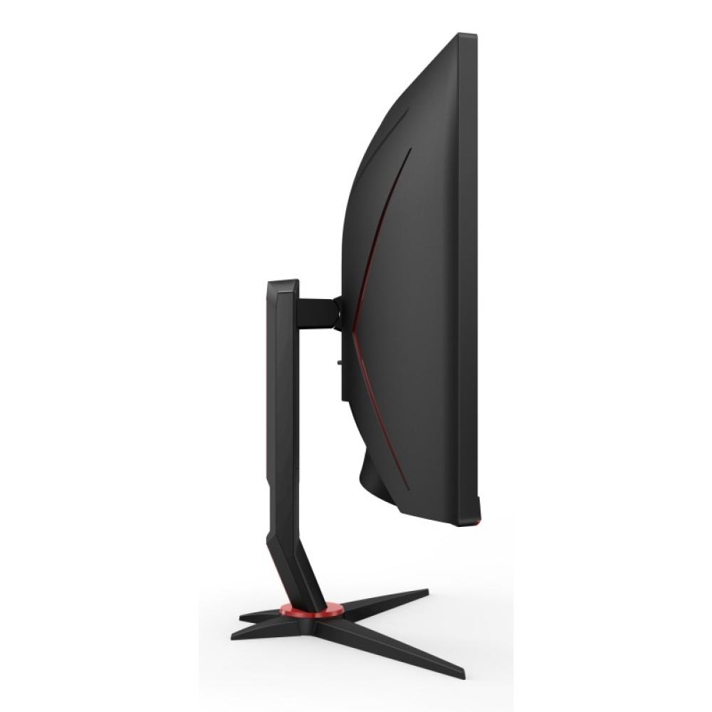 AOC - G2 CU34G2XP pantalla para PC 86,4 cm (34") 3440 x 1440 Pixeles UltraWide Quad HD LED Negro, Rojo