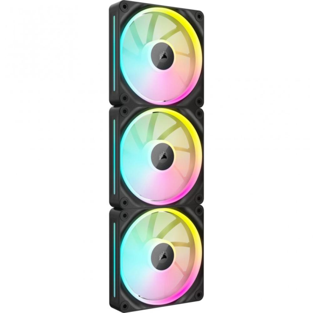 Corsair - iCUE LINK LX120 RGB Carcasa del ordenador Ventilador 12 cm Negro 3 pieza(s)