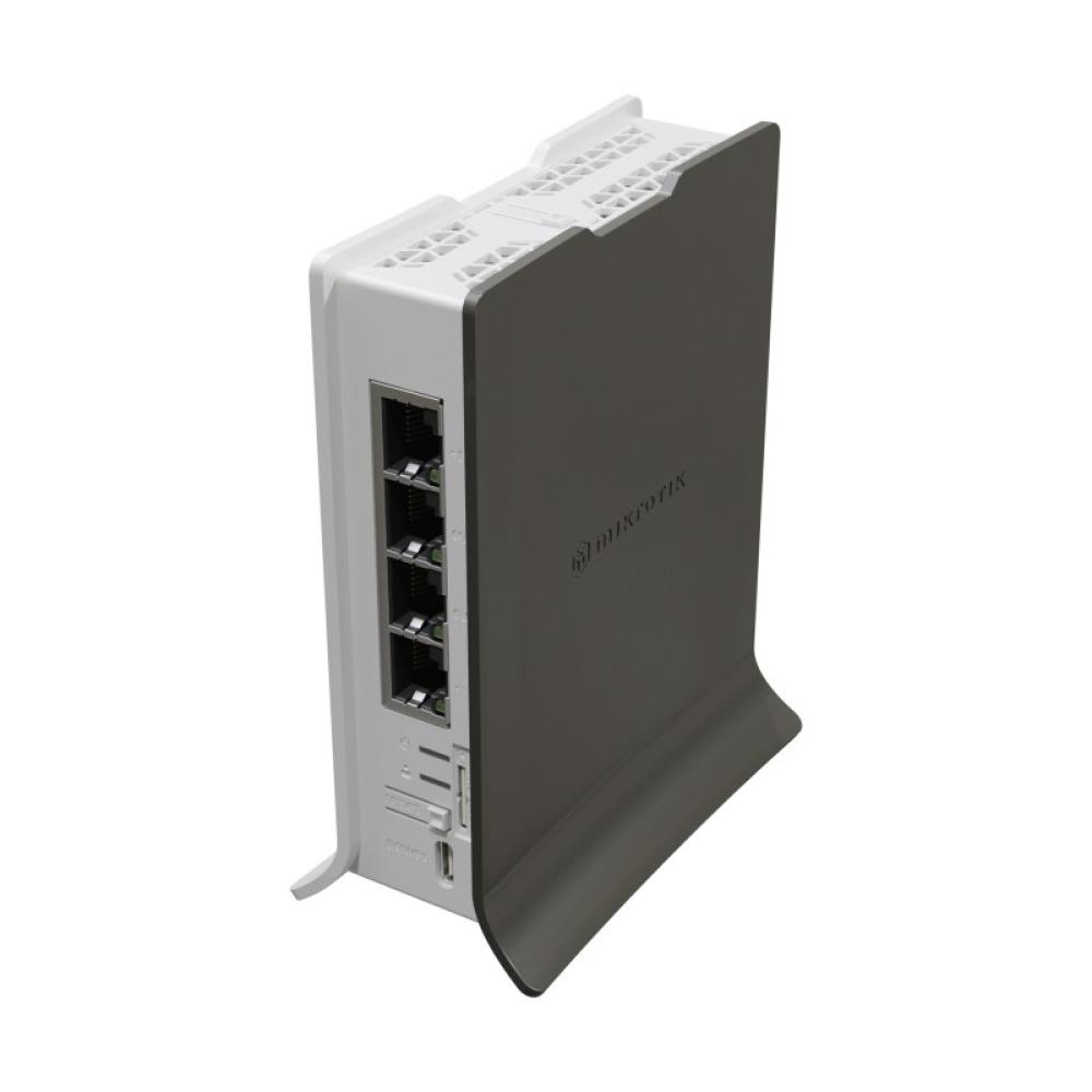 Mikrotik - hAP ax lite LTE6 router inalámbrico Gigabit Ethernet Banda única (2,4 GHz) Gris, Blanco